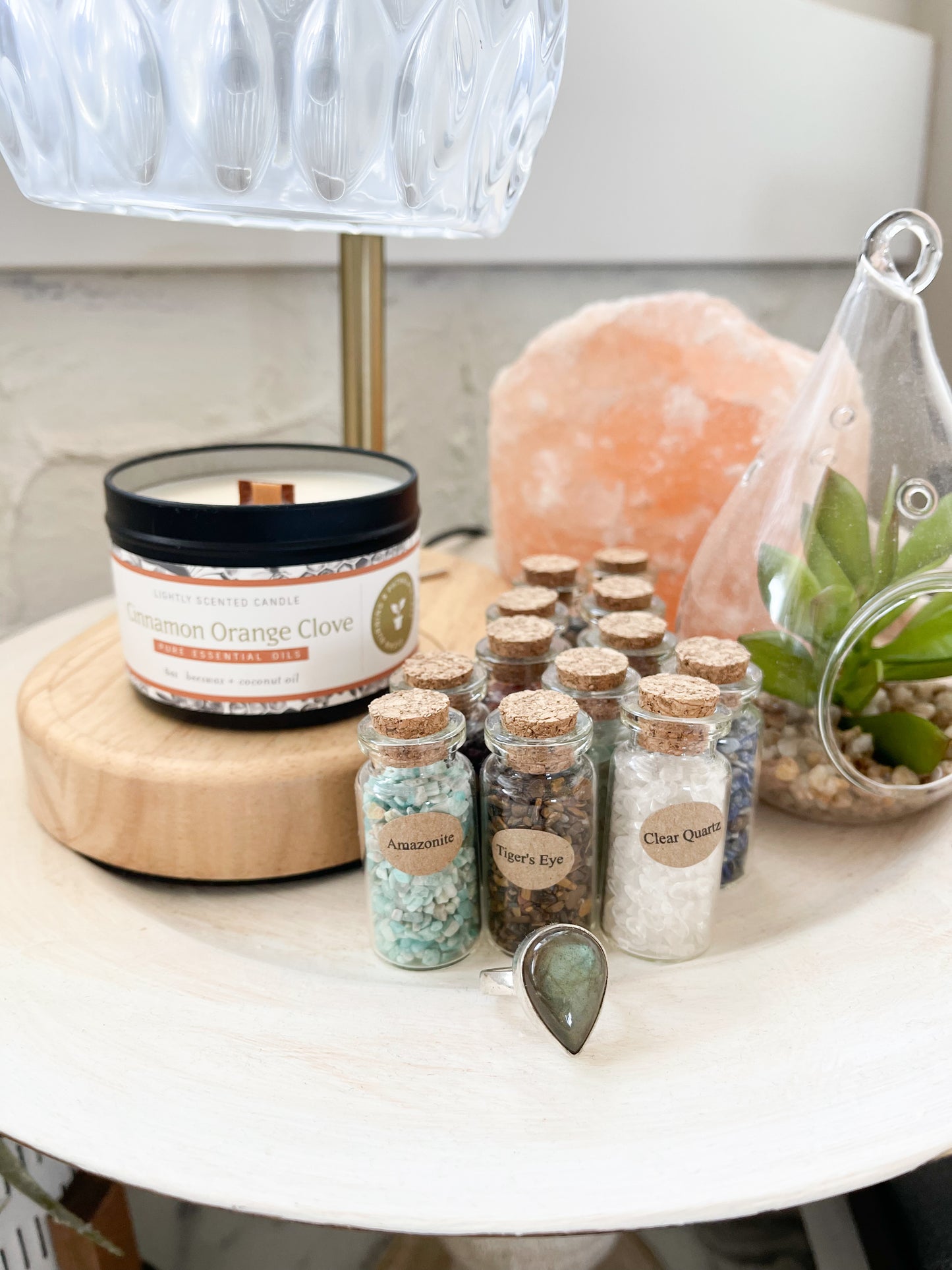 Labradorite Gemstone Ring