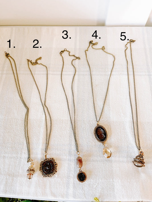 Variety of Vintage Necklaces