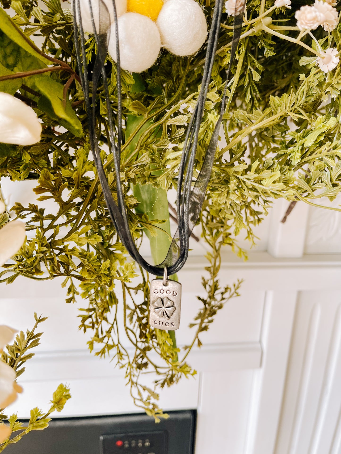 Vintage Good Luck Rope Necklace