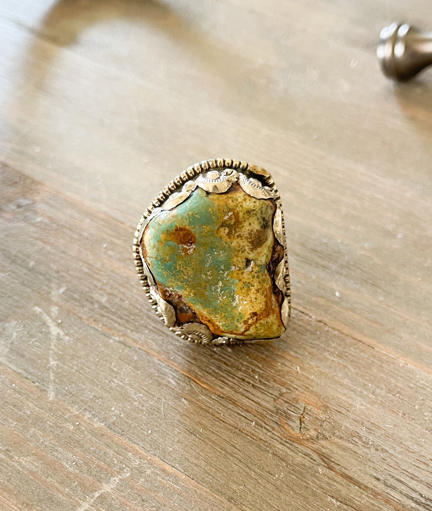 Royston German Silver Adjustable Ring