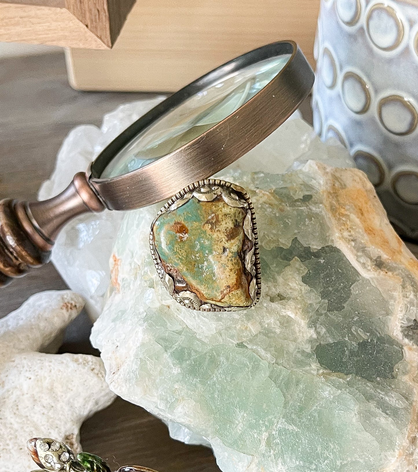 Royston German Silver Adjustable Ring