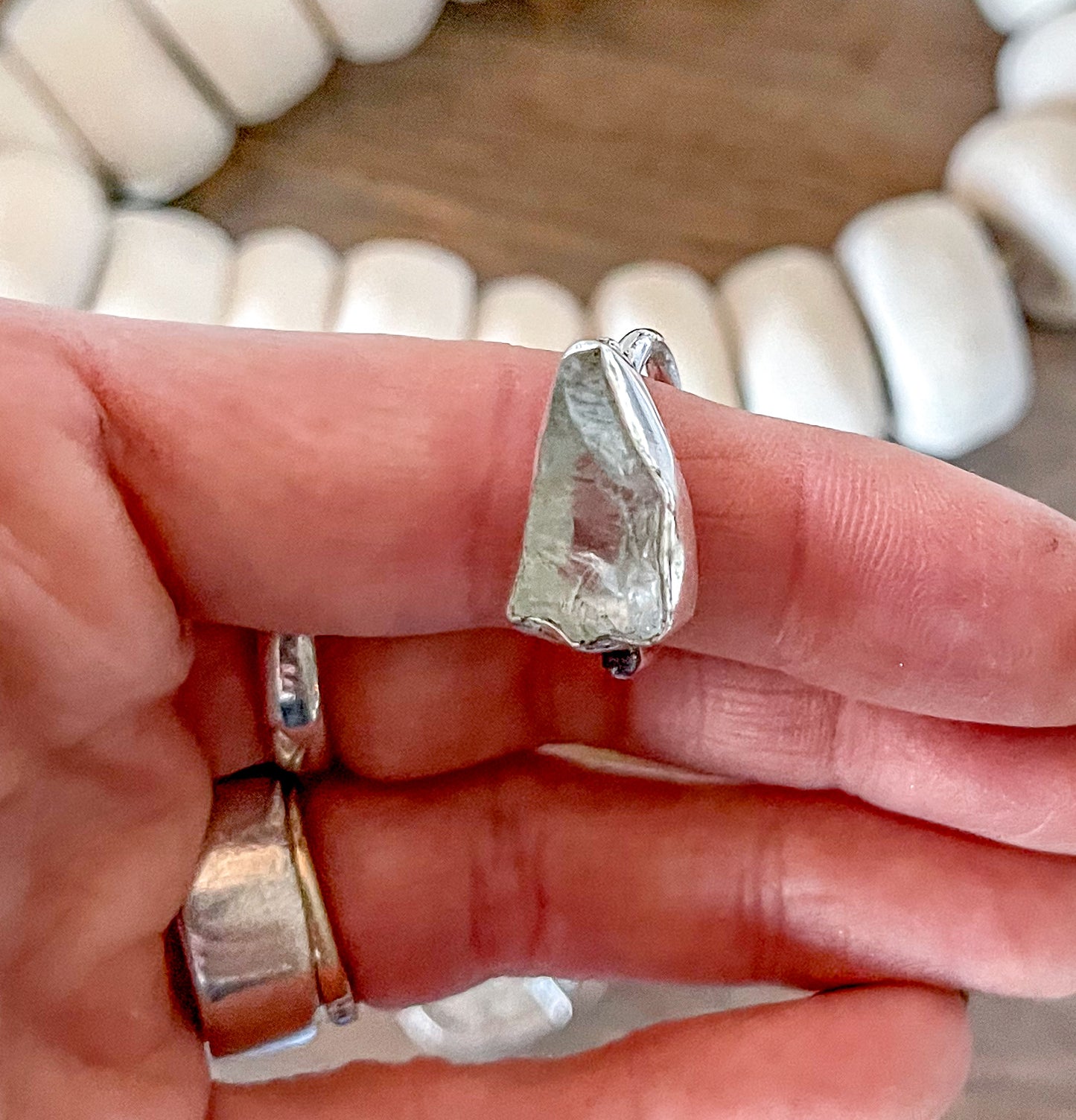 Sterling Silver Aquamarine Ring