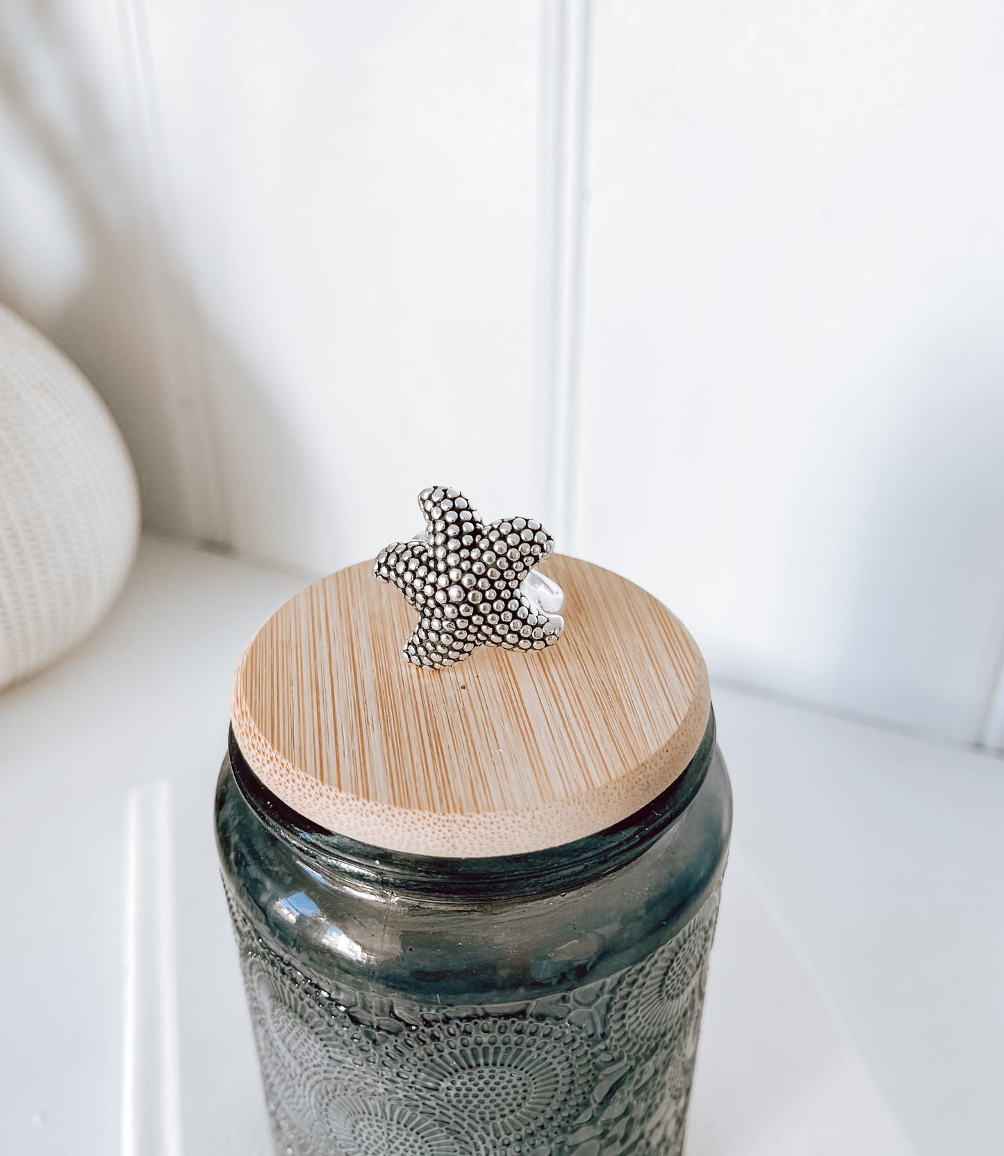 Sterling Silver Starfish Electroform Ring