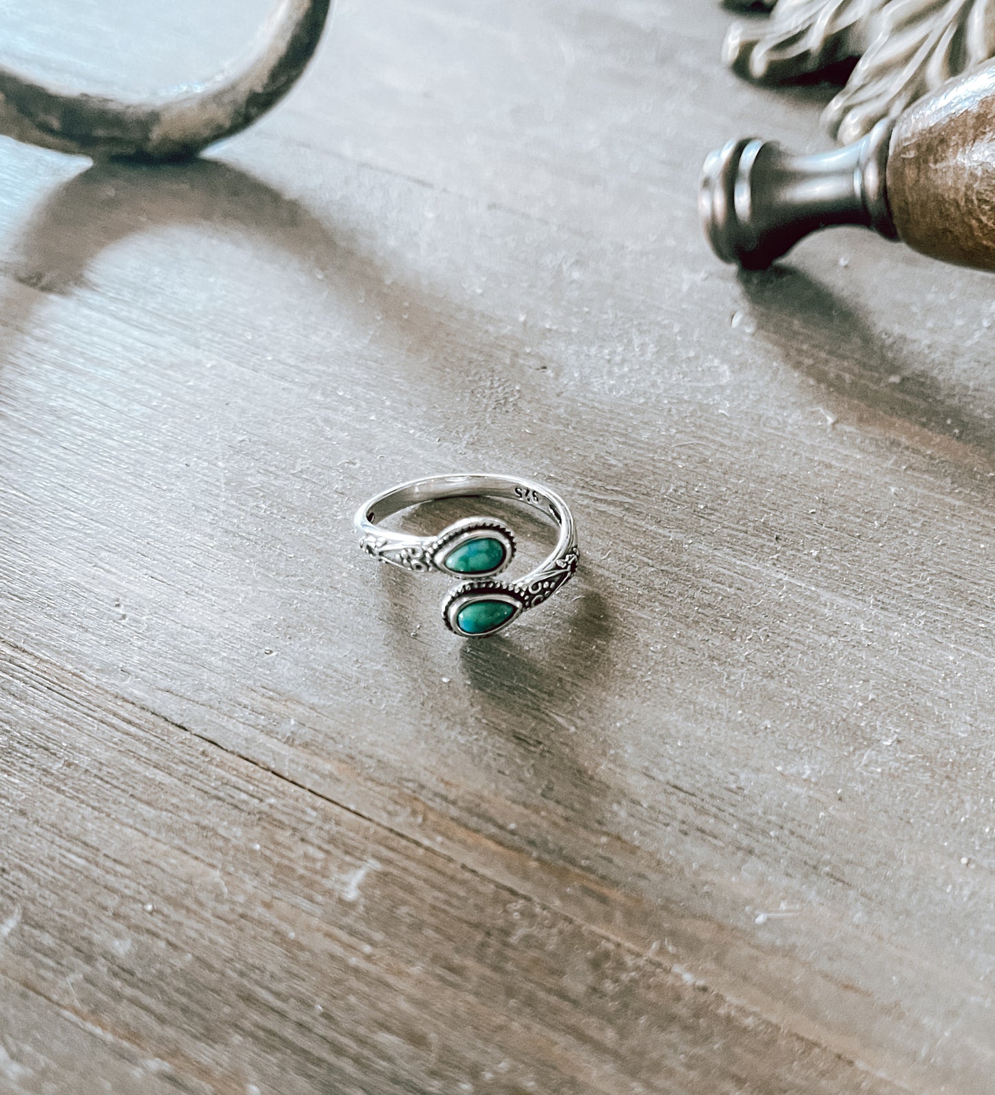 Sterling Silver Turquoise Stone Ring