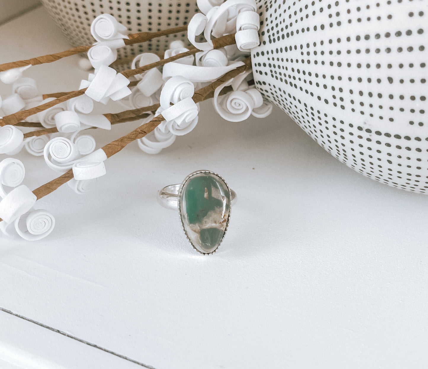Handmade Sterling Silver Gemstone Ring
