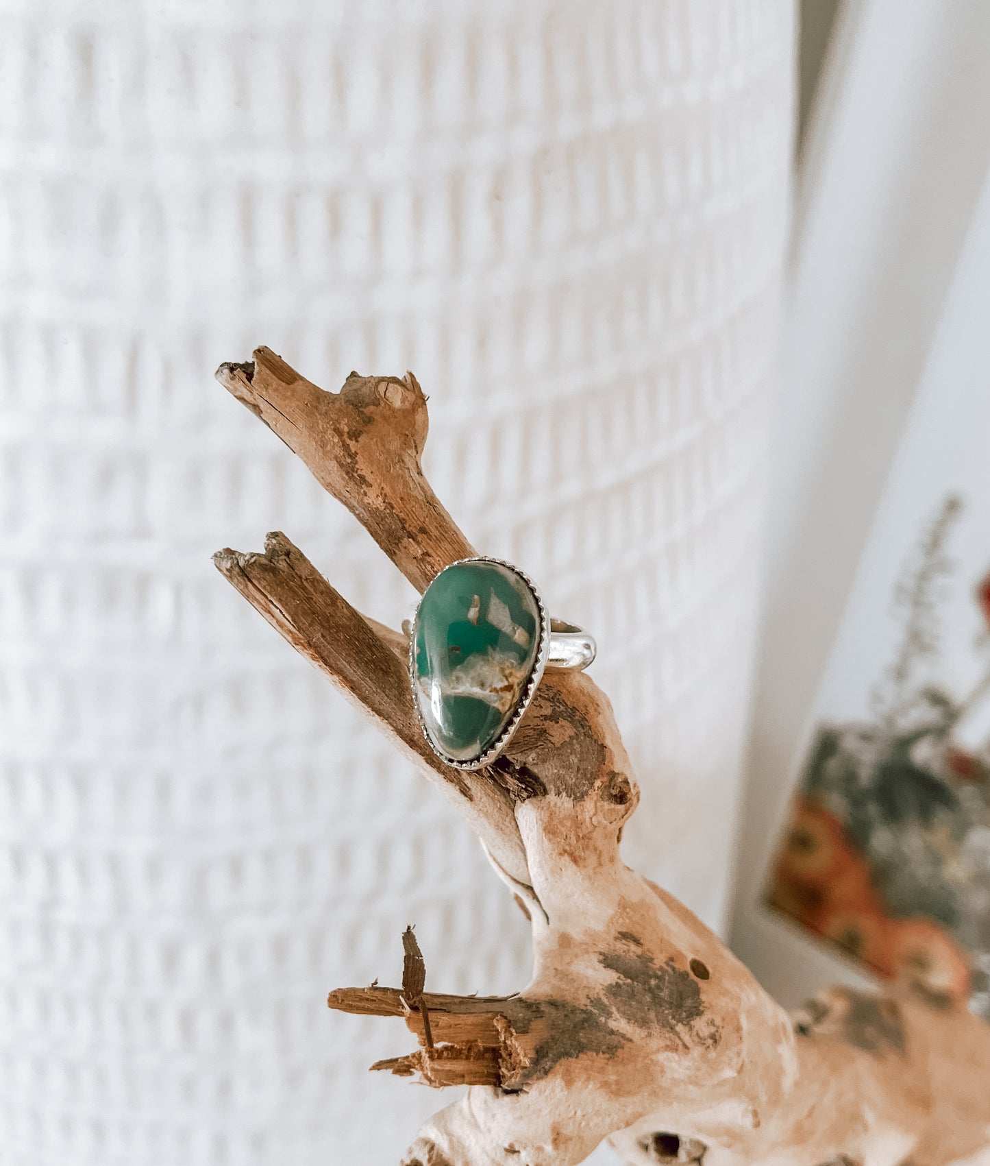 Handmade Sterling Silver Gemstone Ring