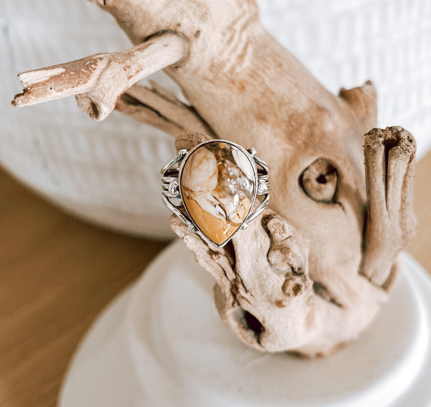 Jasper Sterling Silver Ring