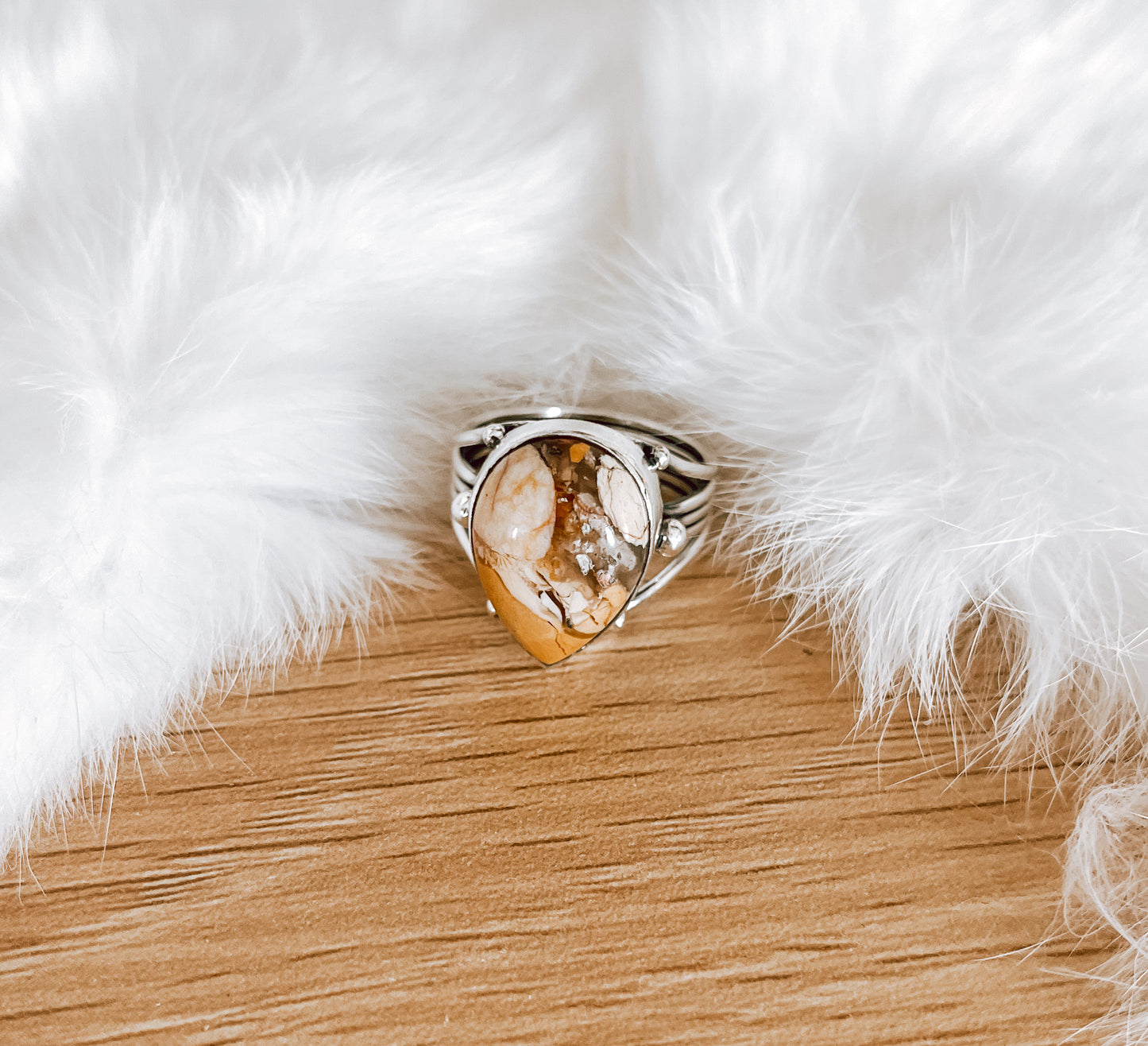 Jasper Sterling Silver Ring