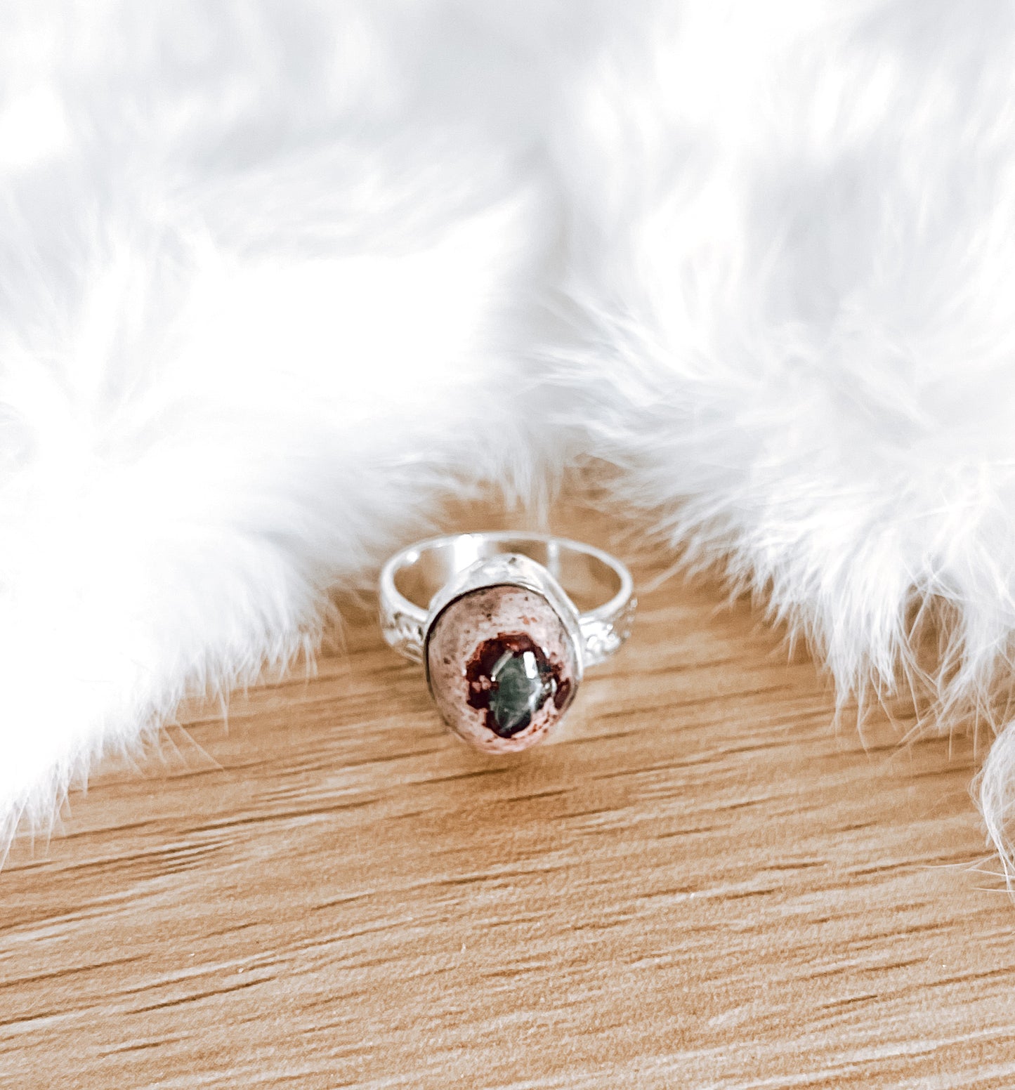 Handmade - Mexican Opal Sterling Silver Ring