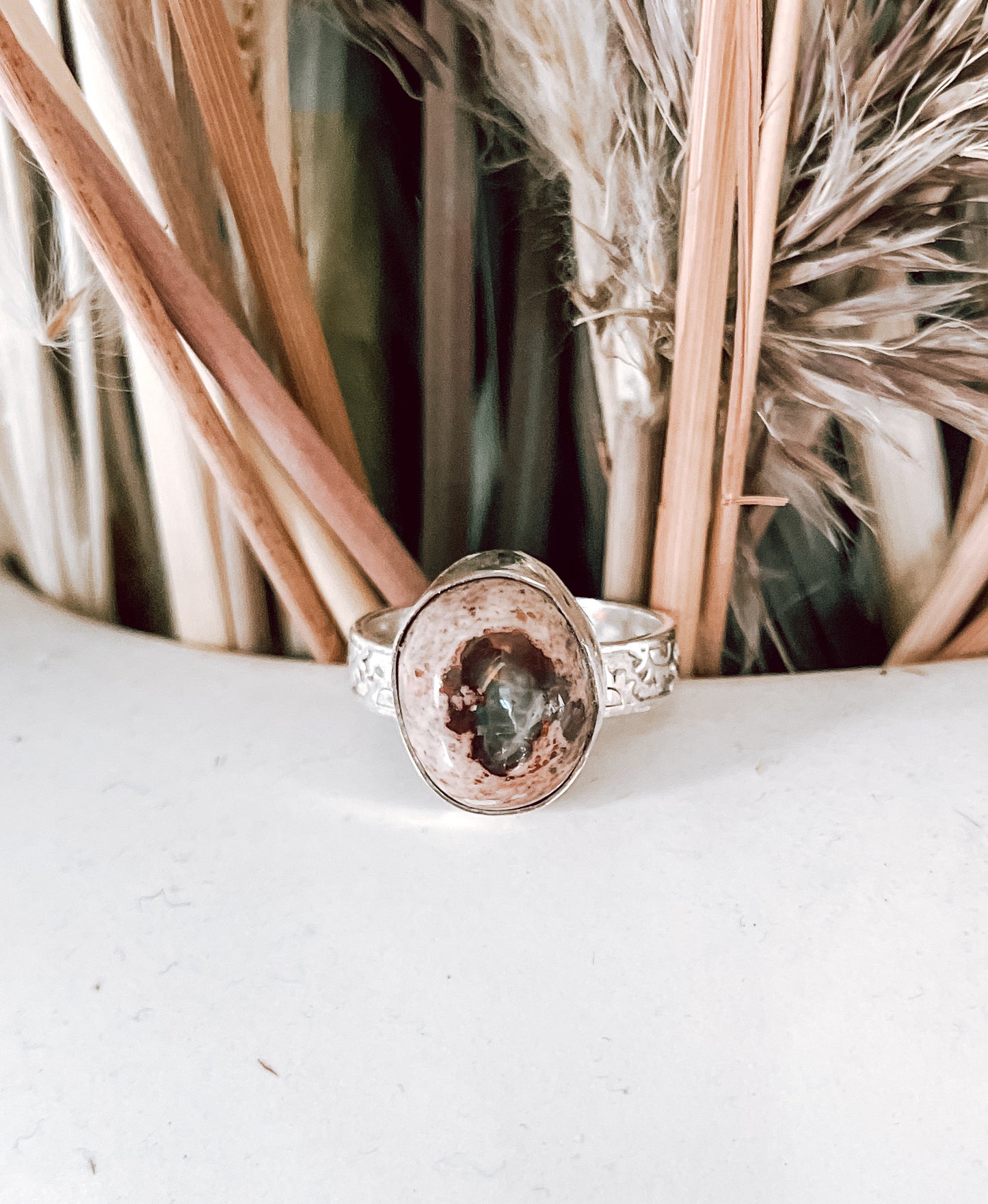 Handmade - Mexican Opal Sterling Silver Ring