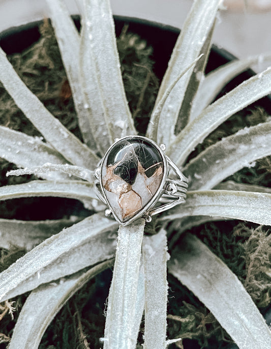 Buffalo Jasper Sterling Silver Ring