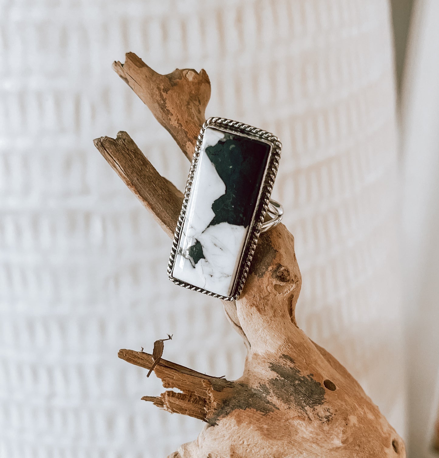 Buffalo Jasper Sterling Silver Ring