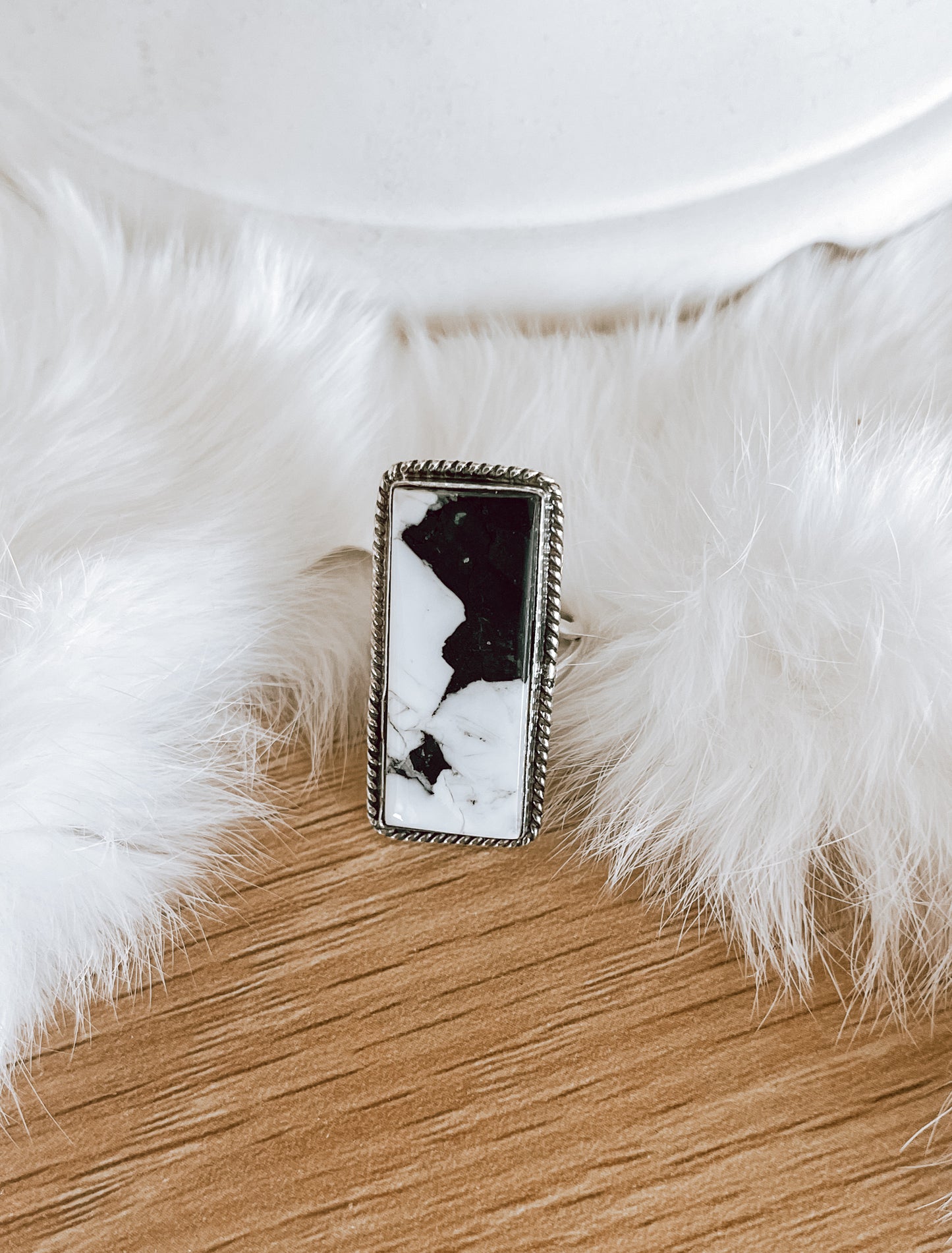 Buffalo Jasper Sterling Silver Ring