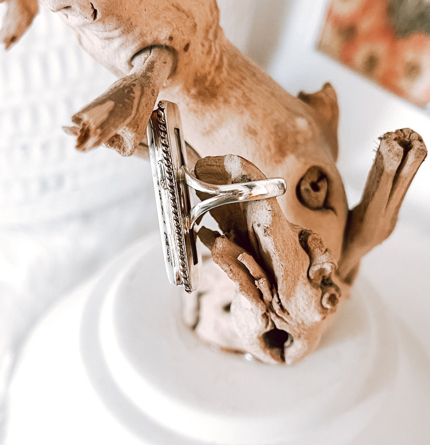 Buffalo Jasper Sterling Silver Ring