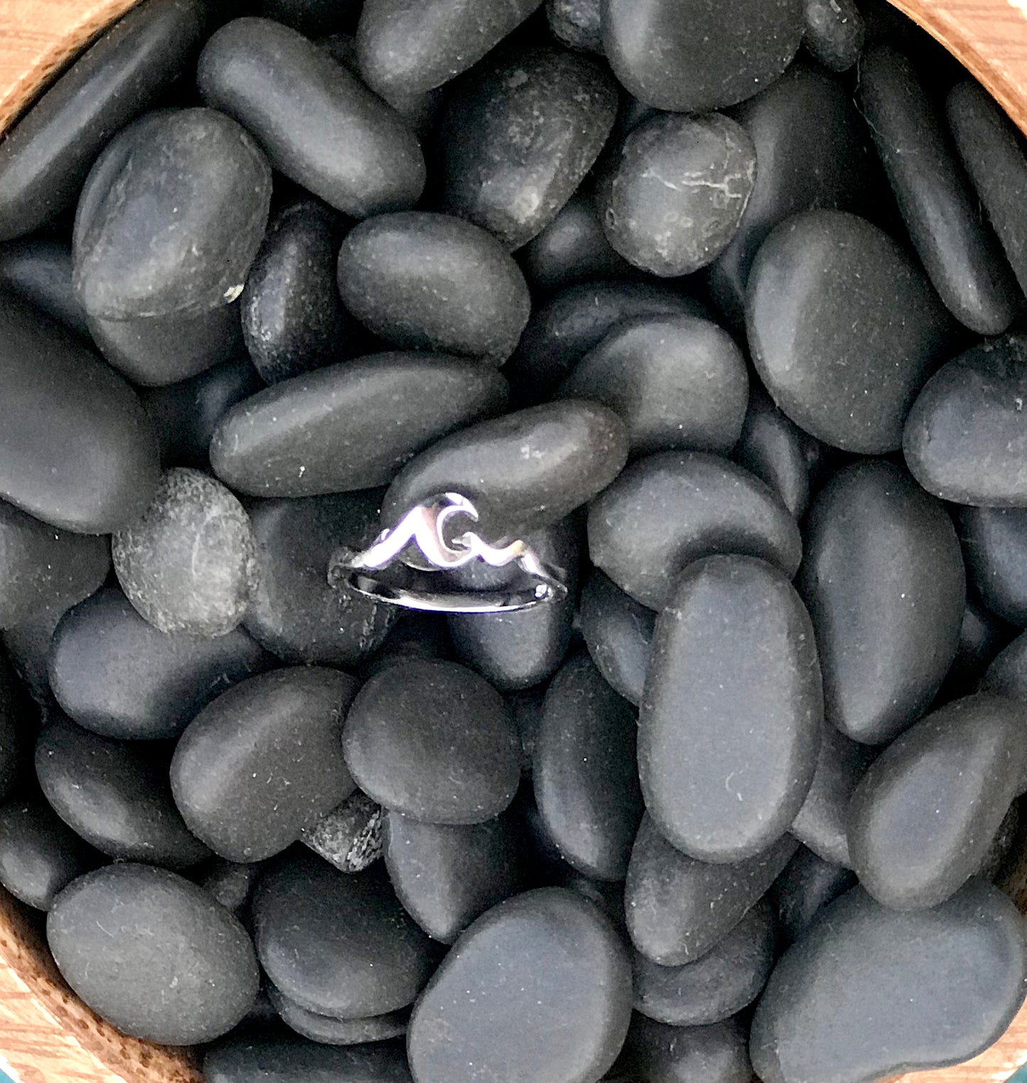 Sterling Silver Wave Ring