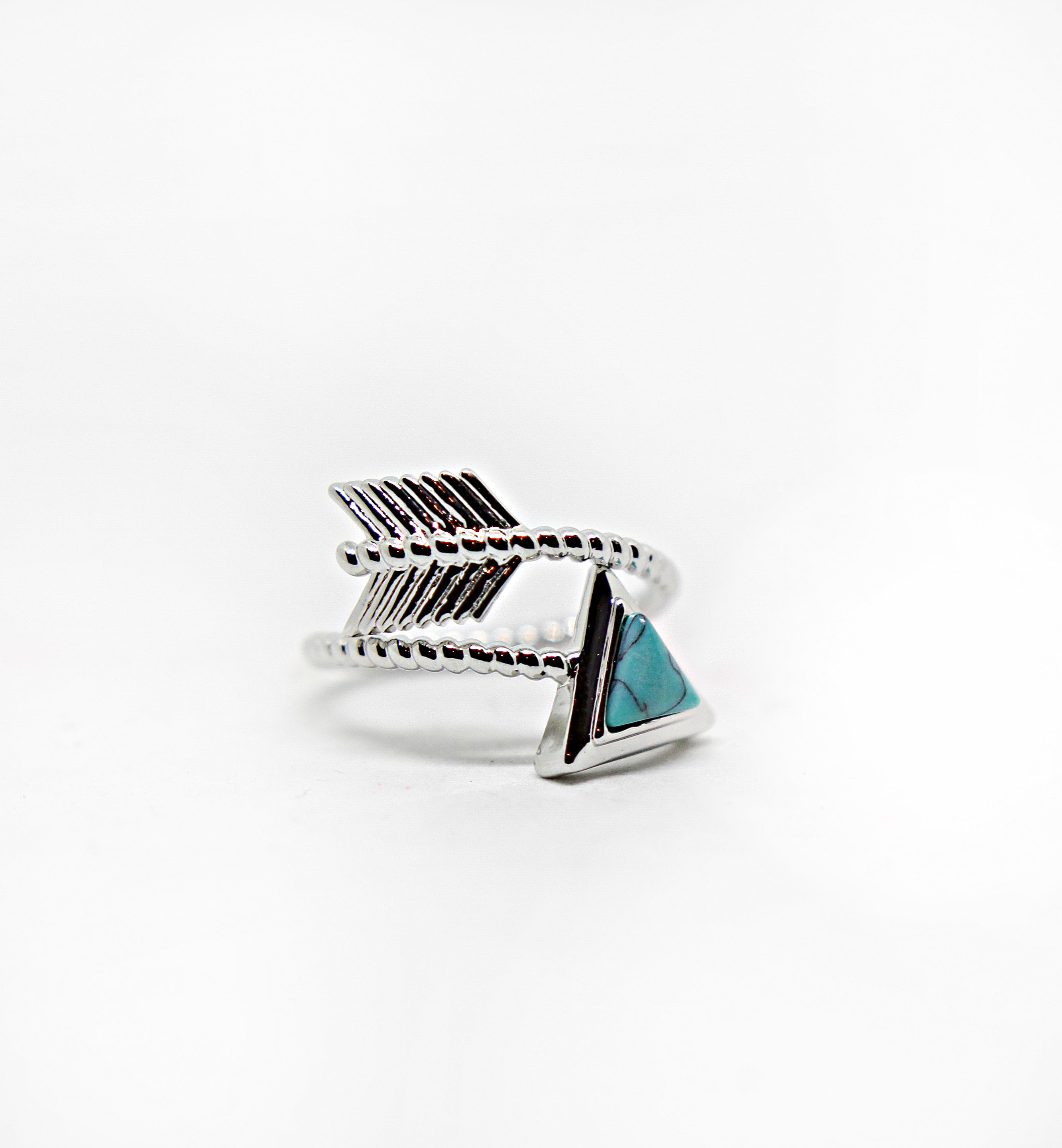 Bow and Arrow Turquoise Ring