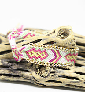 Bohemian Cotton Woven Bracelet