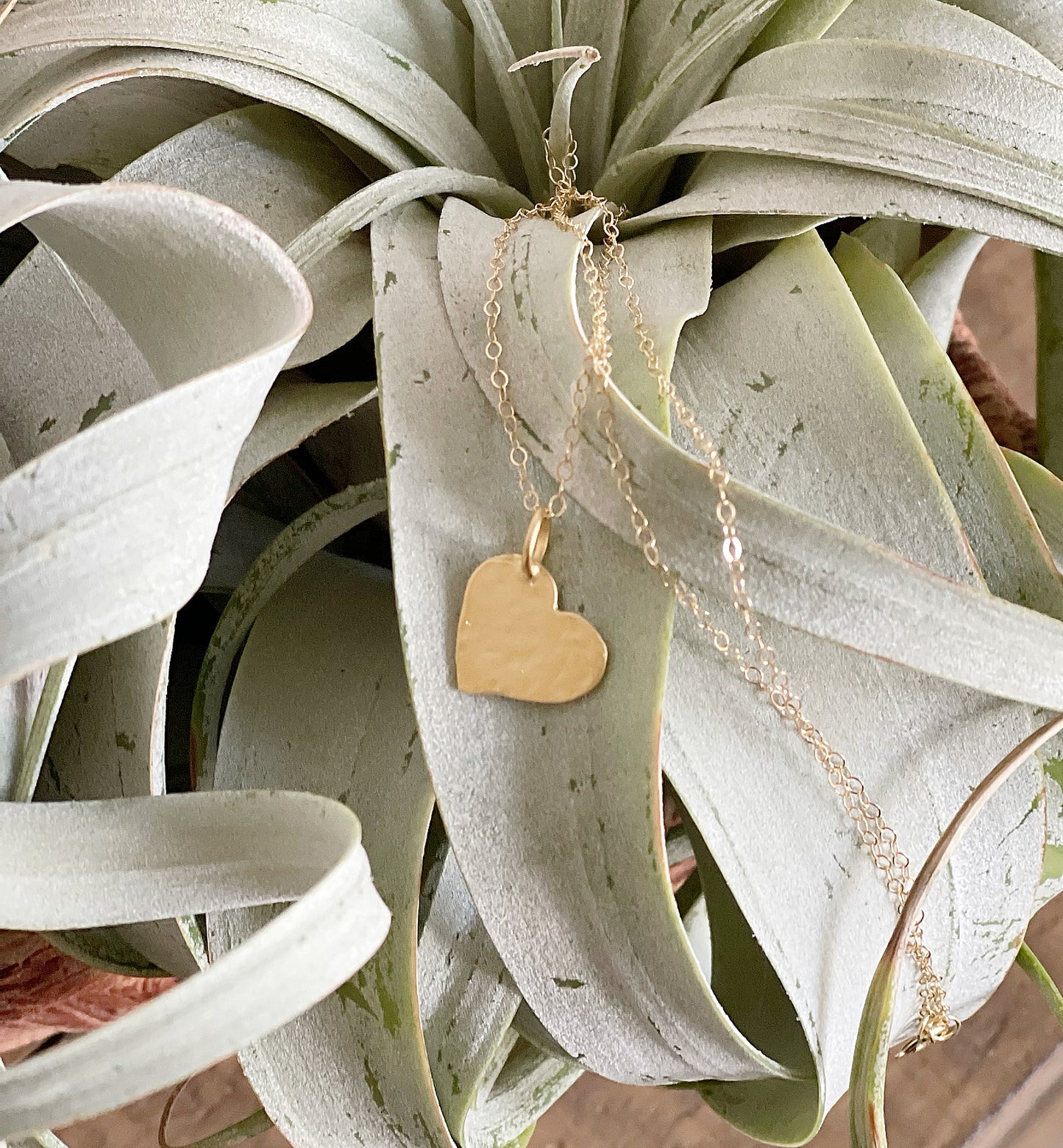 14K Gold Filled Heart Necklace