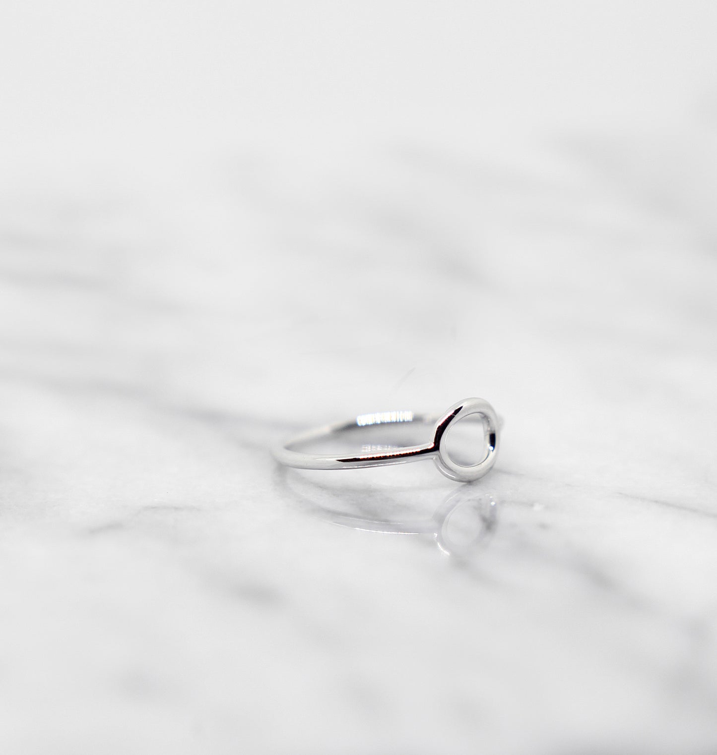 Sterling Silver Open Opal Ring